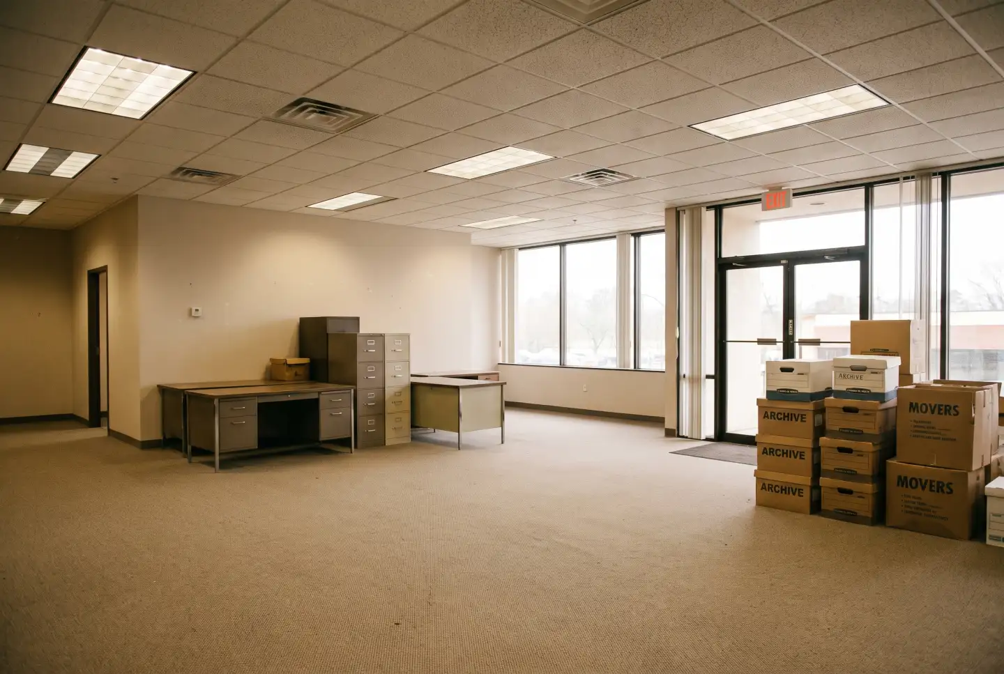 Commercial office cleanout service in Reno, Nevada