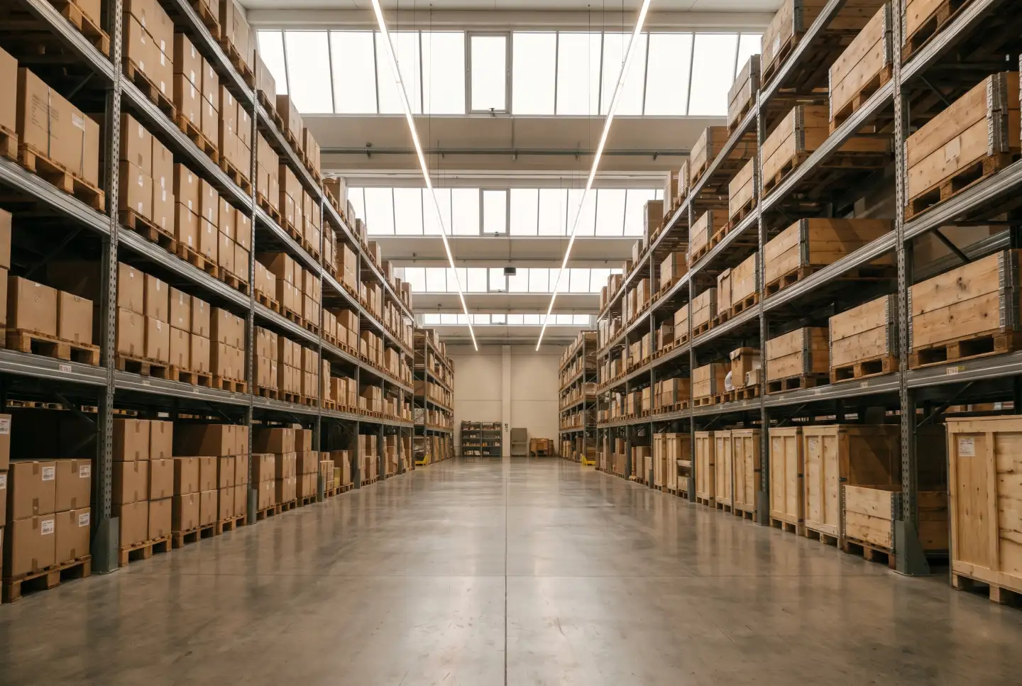 Recycling warehouse and sorting facility in Reno, Nevada